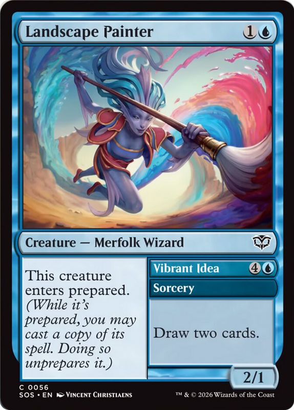 Landscape Painter // Vibrant Idea (Foil)