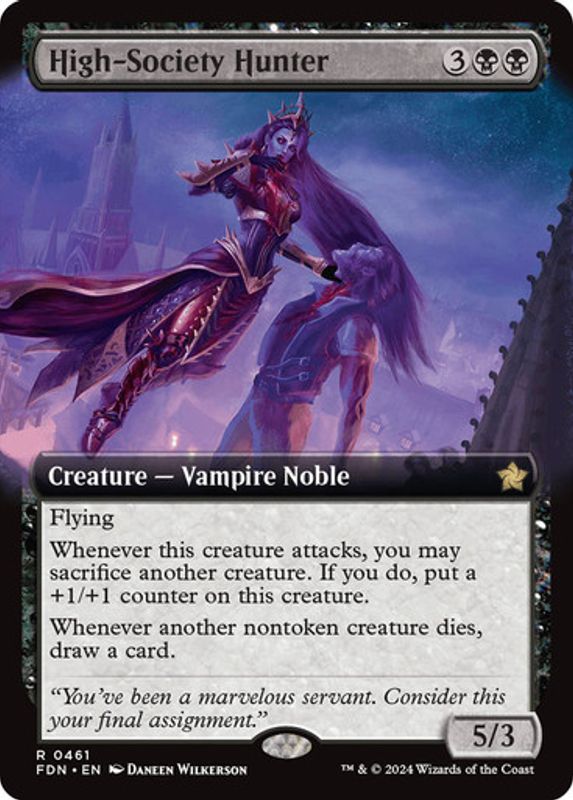 High-Society Hunter (Extended Art) (Foil)