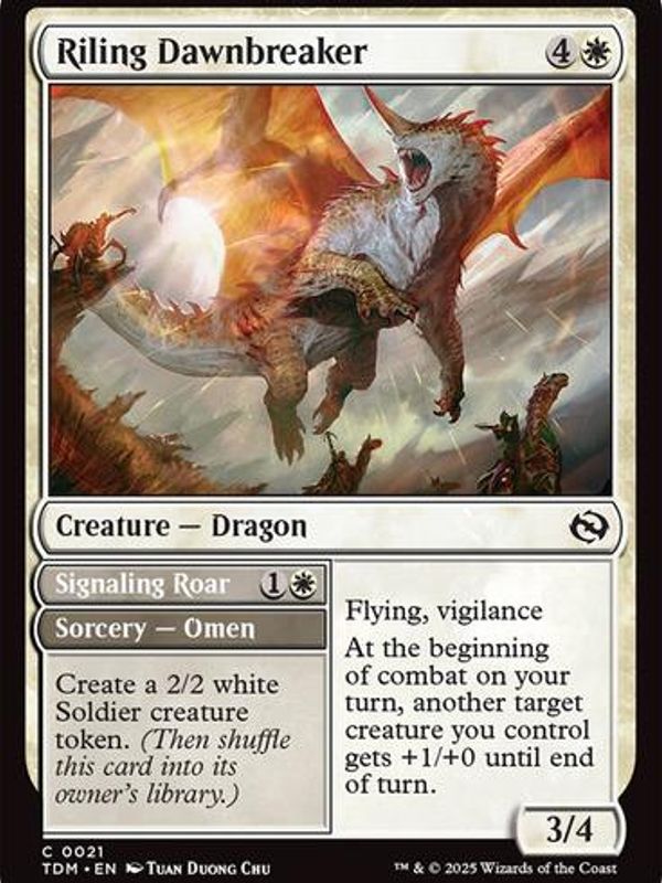 Riling Dawnbreaker // Signaling Roar