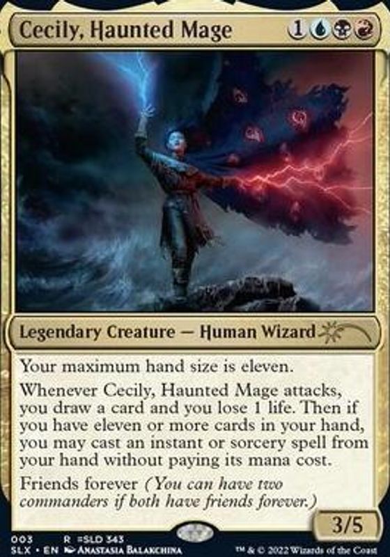 Cecily, Haunted Mage