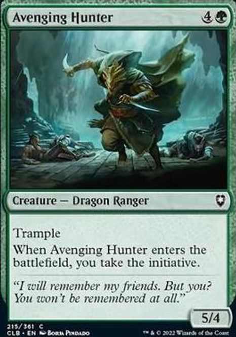 Hovedbilde Avenging Hunter (foil)