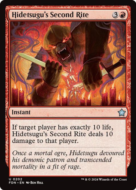 Hovedbilde Hidetsugu's Second Rite