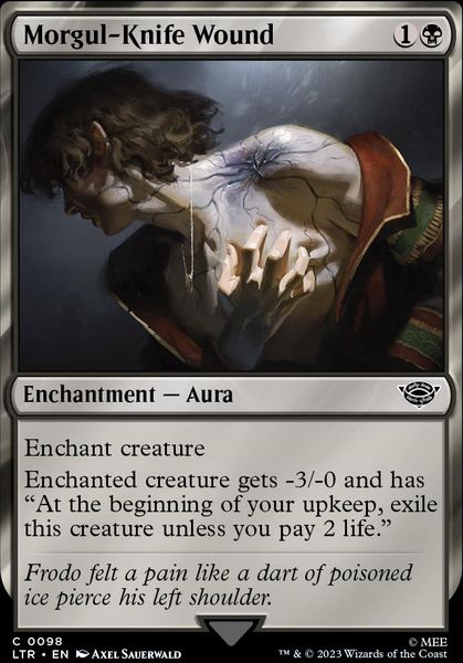 Hovedbilde Morgul-Knife Wound (foil)