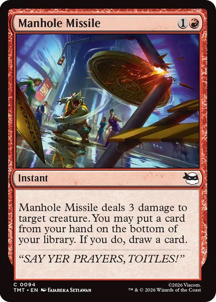 Hovedbilde Manhole Missile
