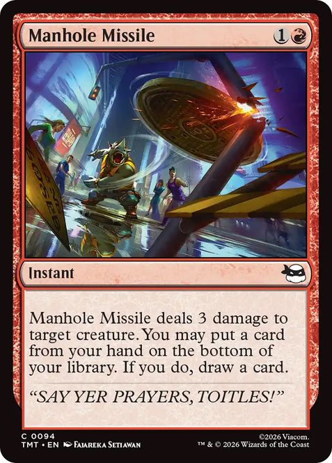 Hovedbilde Manhole Missile