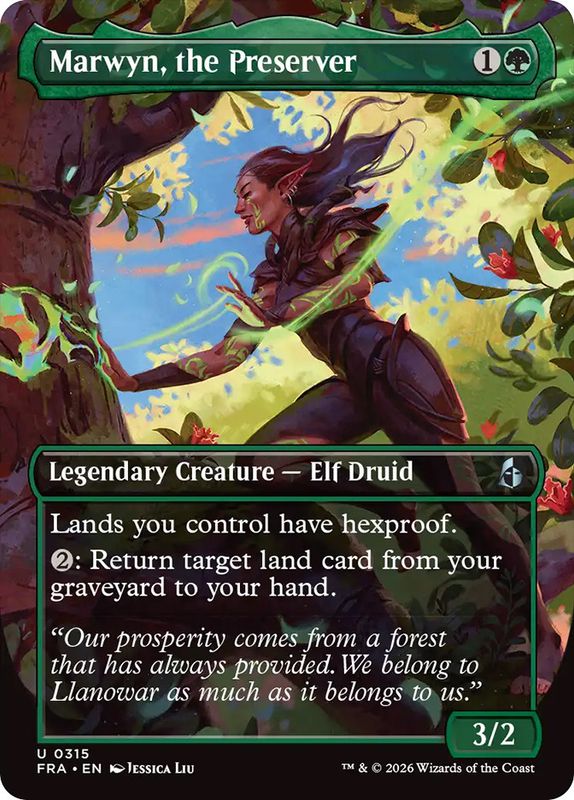 Marwyn, the Preserver (Borderless) (foil)