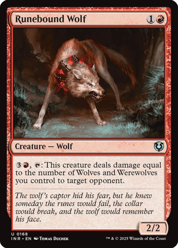 Runebound Wolf (Foil)