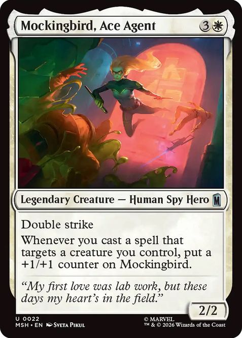 Hovedbilde Mockingbird, Ace Agent (Foil)
