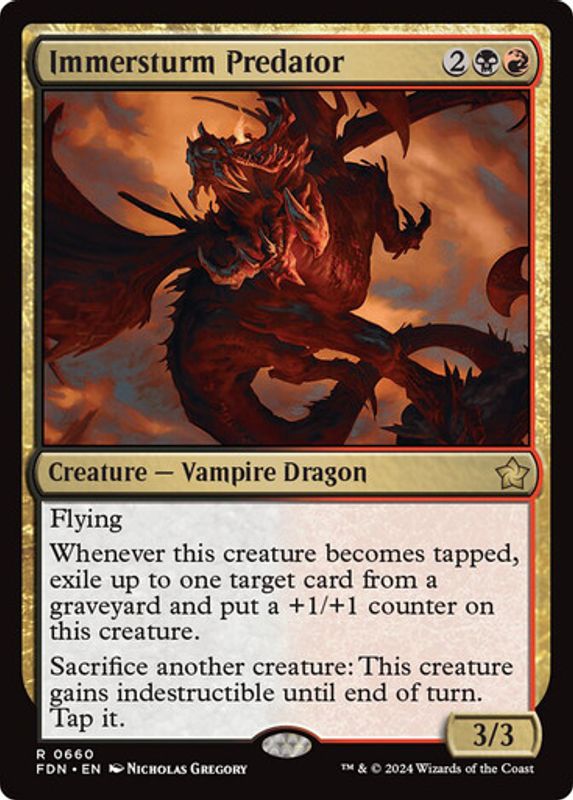 Immersturm Predator (Foil)