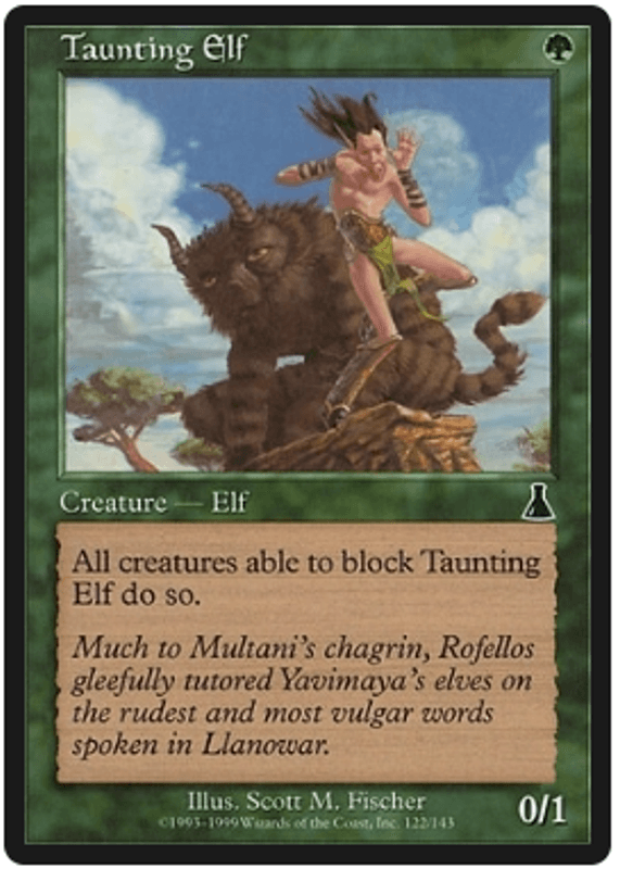 Taunting Elf