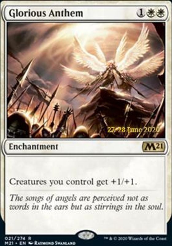 Glorious Anthem (Prerelease Foil)