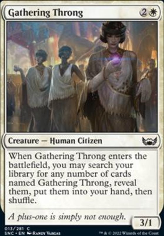 Gathering Throng