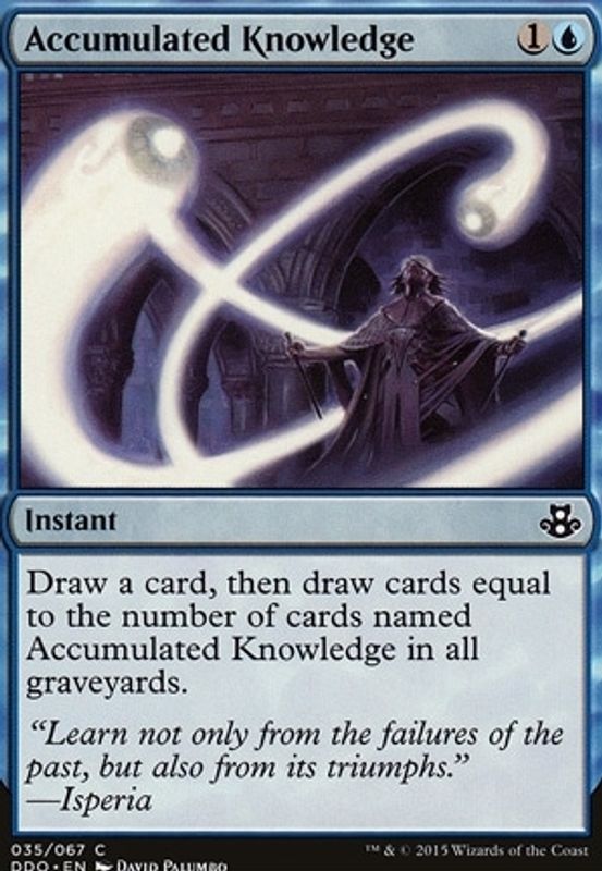 Accumulated Knowledge