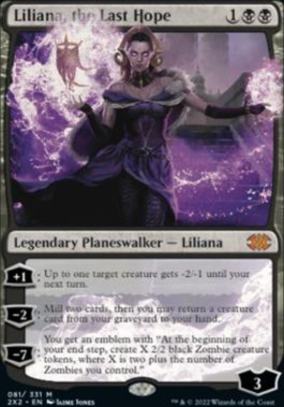 Liliana, the Last Hope (foil)