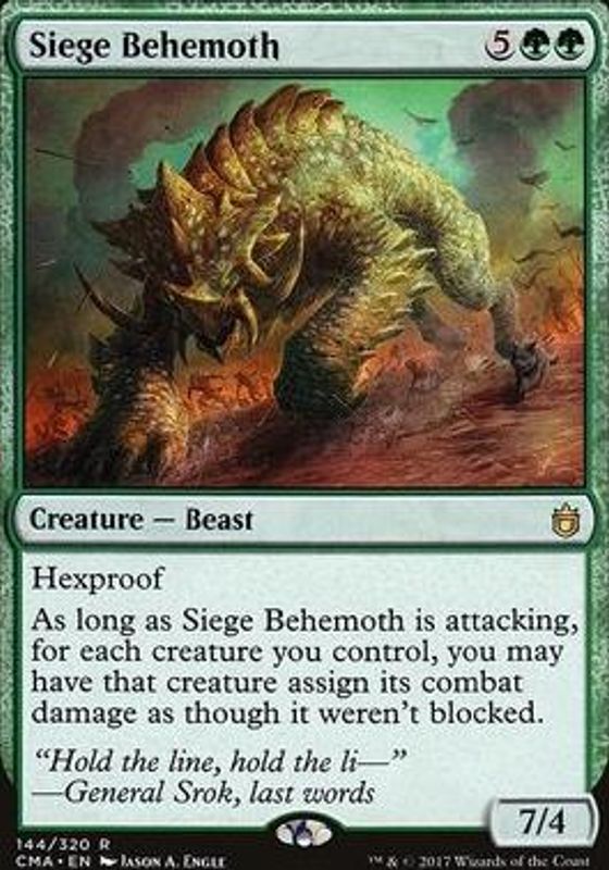 Siege Behemoth