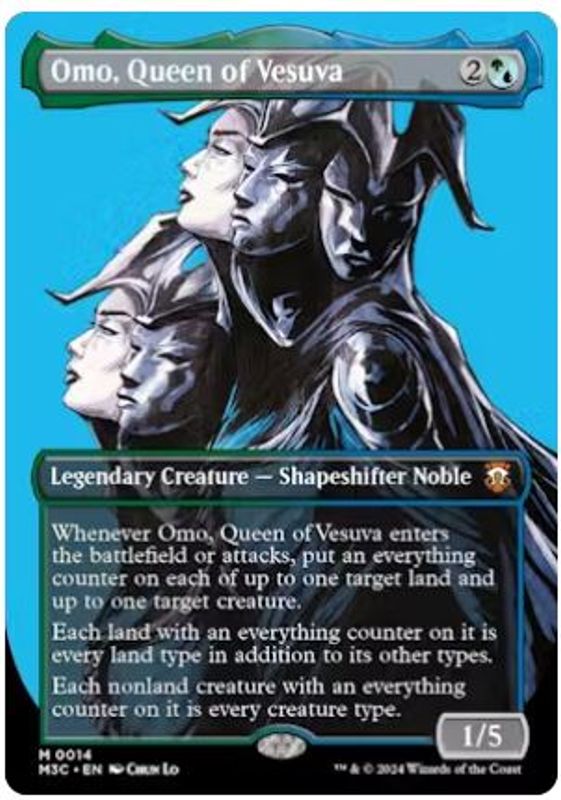 Omo, Queen of Vesuva (Borderless)