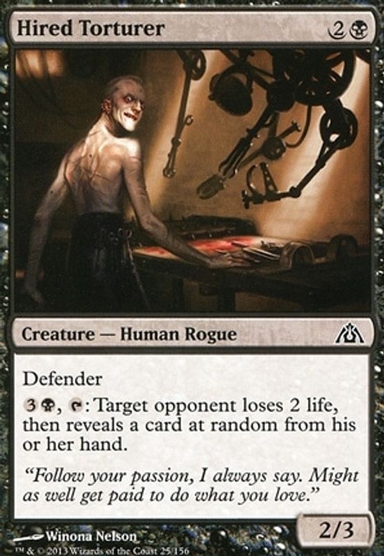 Hired Torturer