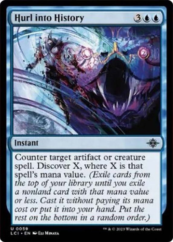 Hurl into History (Foil)
