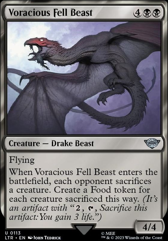 Voracious Fell Beast (foil)