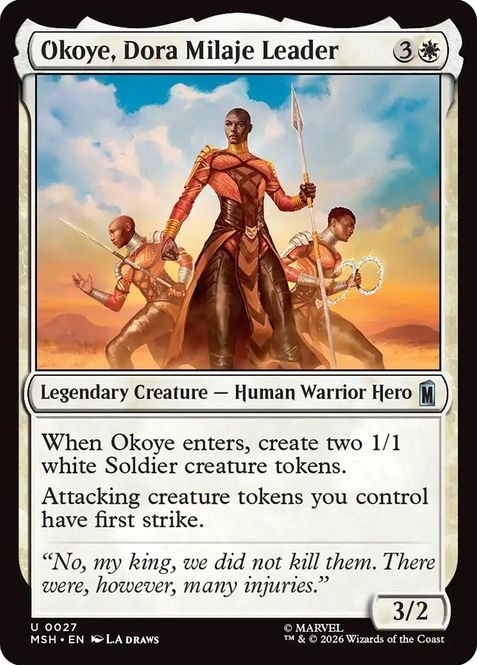 Hovedbilde Okoye, Dora Milaje Leader ...