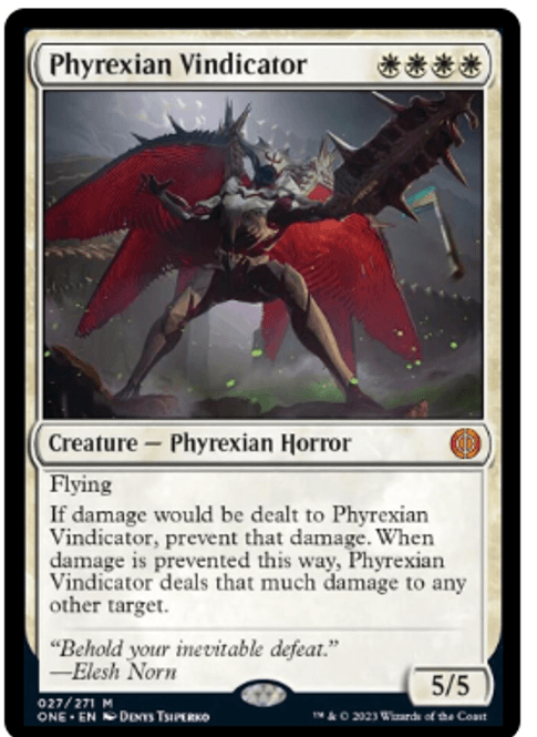 Hovedbilde Phyrexian Vindicator