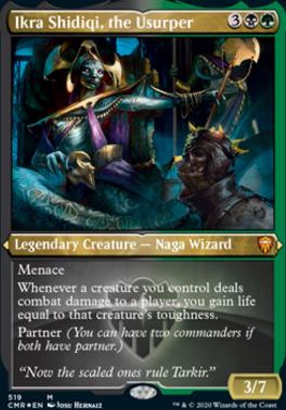 Ikra Shidiqi, the Usurper (Foil-Etched)