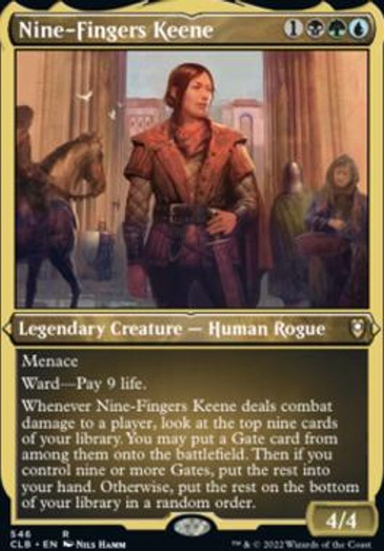 Nine-Fingers Keene (Foil Etched)