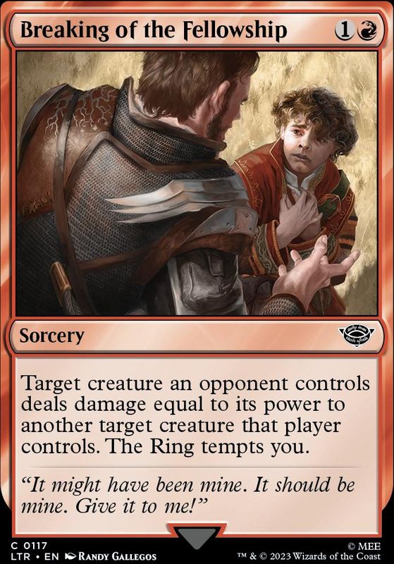 Breaking of the Fellowship (foil)