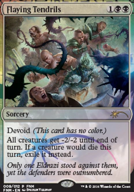 Hovedbilde Flaying Tendrils (FNM Foil)