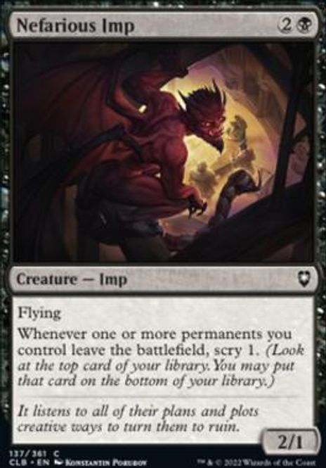 Hovedbilde Nefarious Imp (foil)