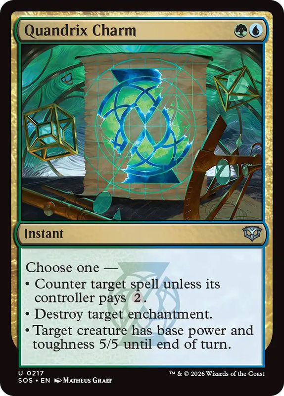 Quandrix Charm (Foil)