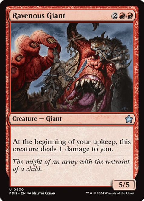 Hovedbilde Ravenous Giant