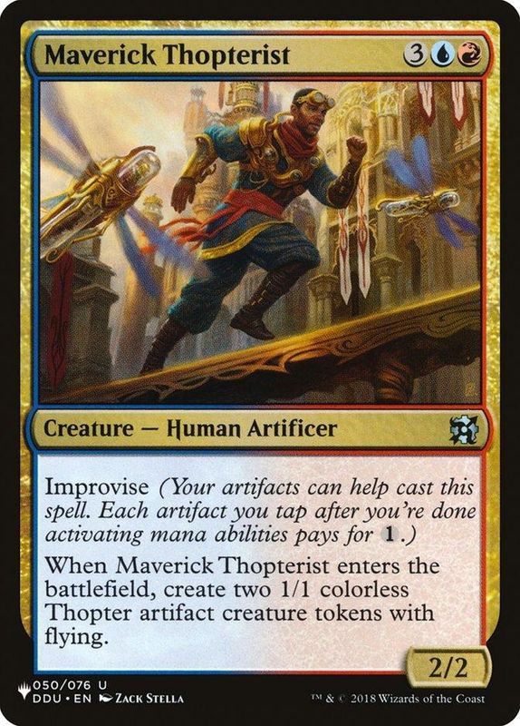 Maverick Thopterist (Duel Decks)