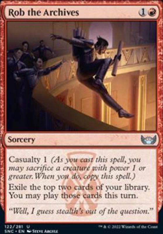 Rob the Archives (foil)