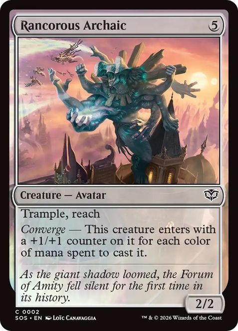 Hovedbilde Rancorous Archaic (Foil)