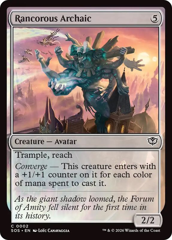 Rancorous Archaic (Foil)