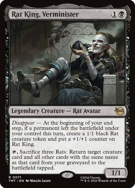 Rat King, Verminister (Foil)