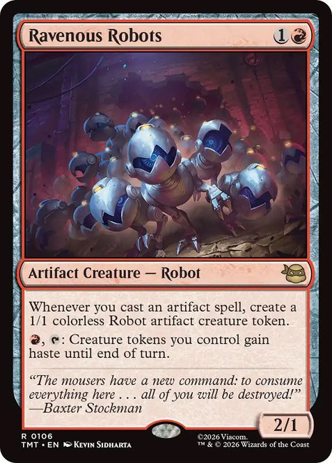 Hovedbilde Ravenous Robots (Foil)