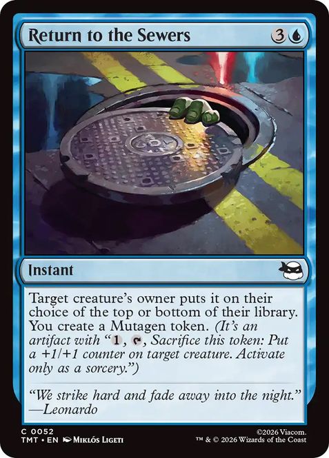Hovedbilde Return to the Sewers