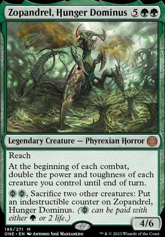 Zopandrel, Hunger Dominus (foil)