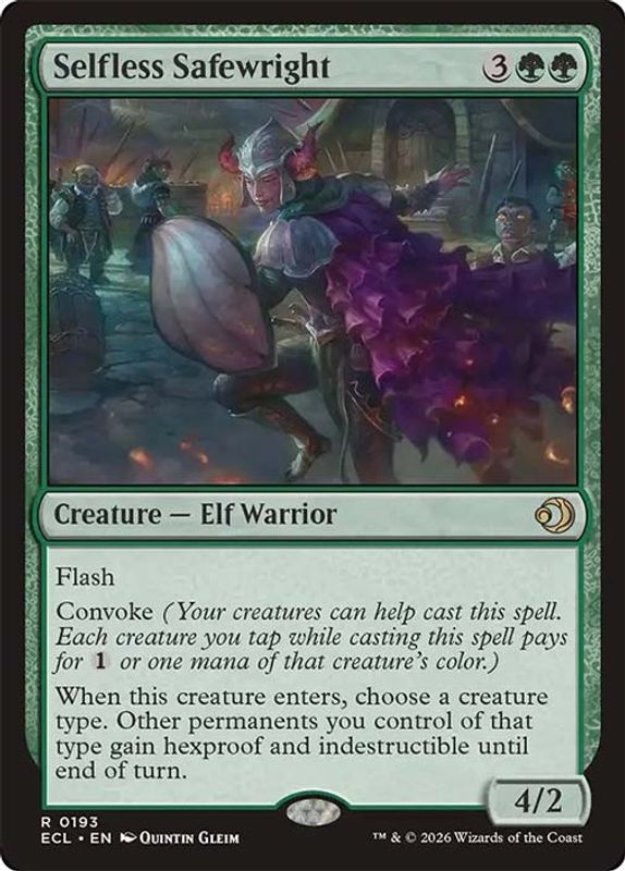 Selfless Safewright (Foil)