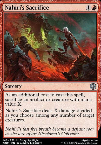 Hovedbilde Nahiri's Sacrifice