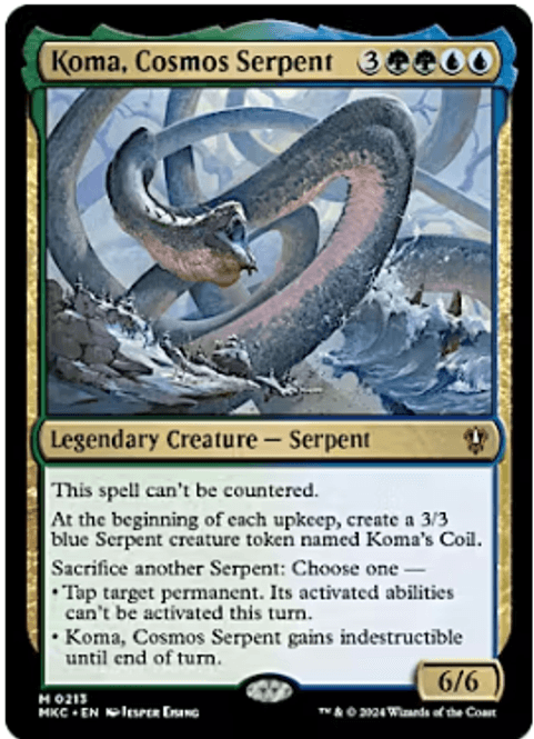 Hovedbilde Koma, Cosmos Serpent