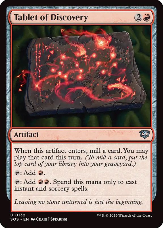 Tablet of Discovery (Foil)
