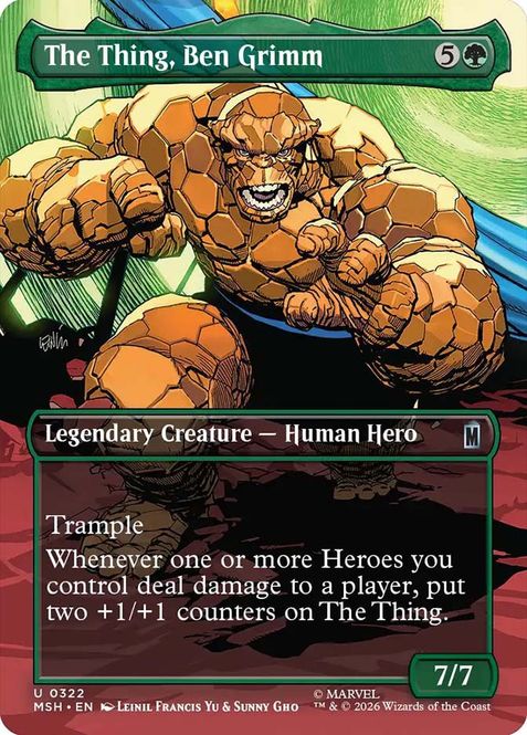 Hovedbilde The Thing, Ben Grimm ...