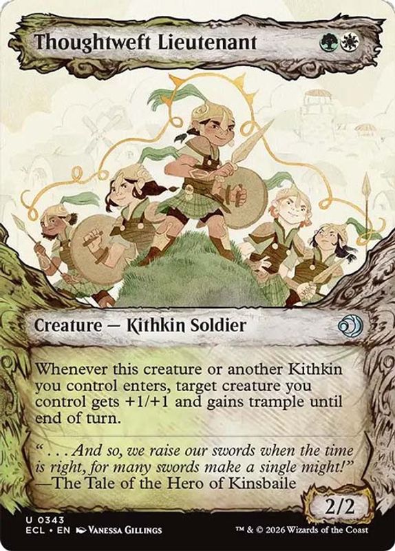 Thoughtweft Lieutenant (showcase) (Foil)