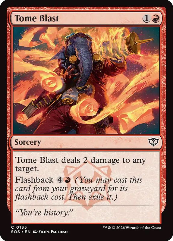 Tome Blast (Foil)