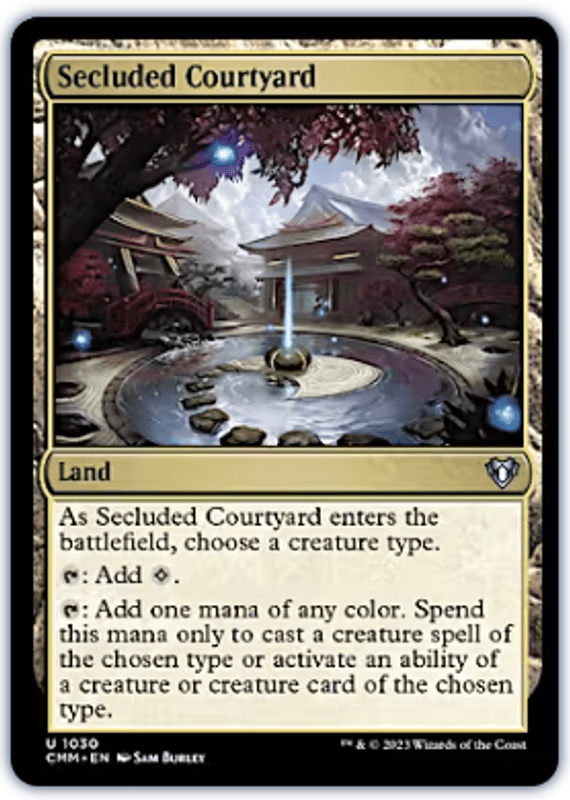 Secluded Courtyard