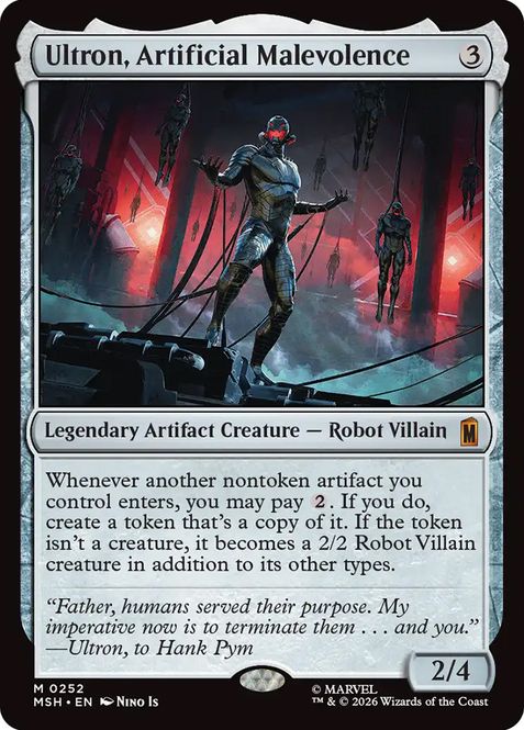 Hovedbilde Ultron, Artificial ...