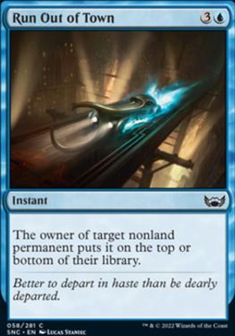 Hovedbilde Run Out of Town (foil)